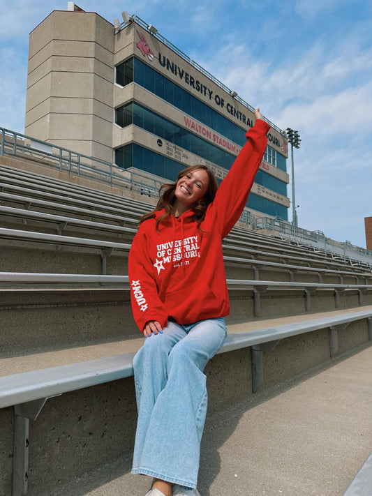 University of Central Missouri star sweatshirt