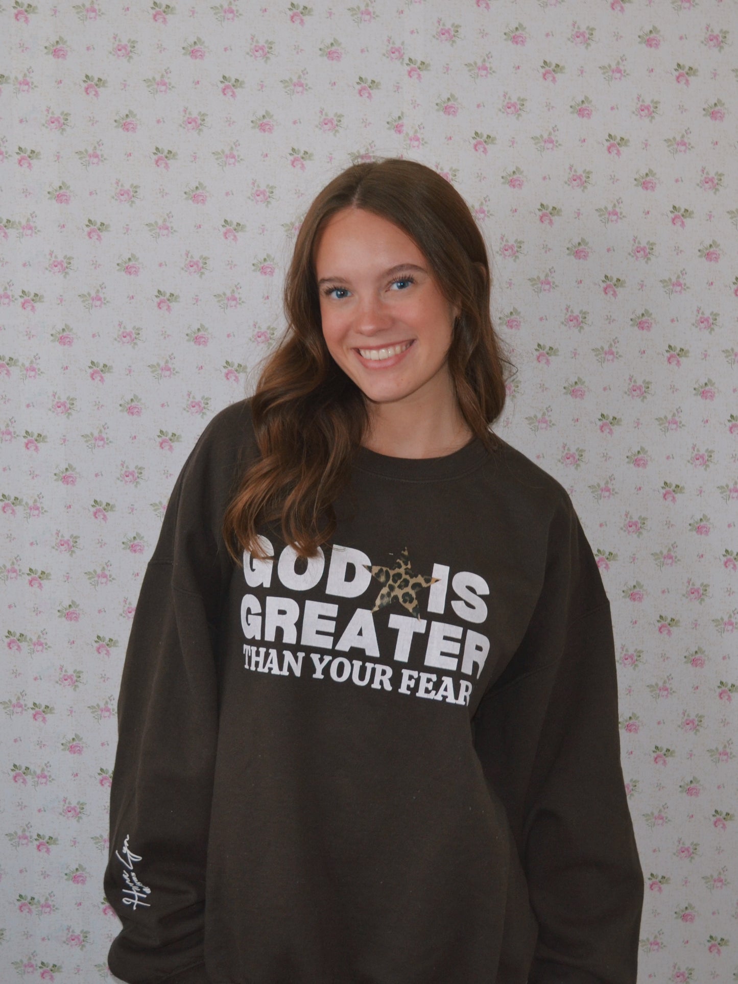 God is greater crewneck