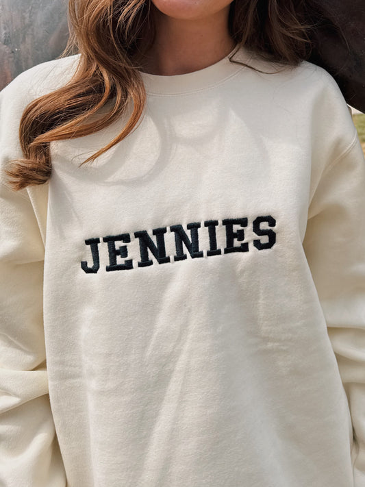 MULES and JENNIES crewneck