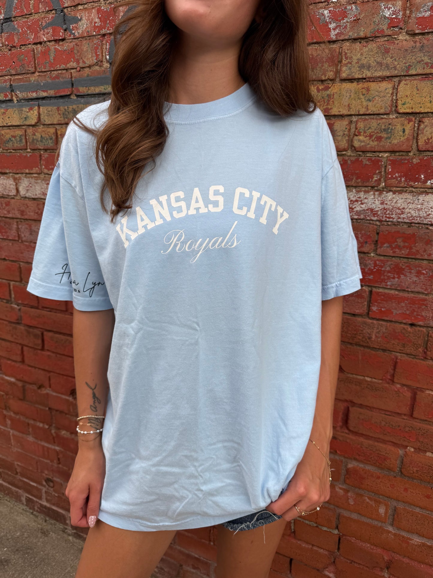 Light Blue KC Royals tee