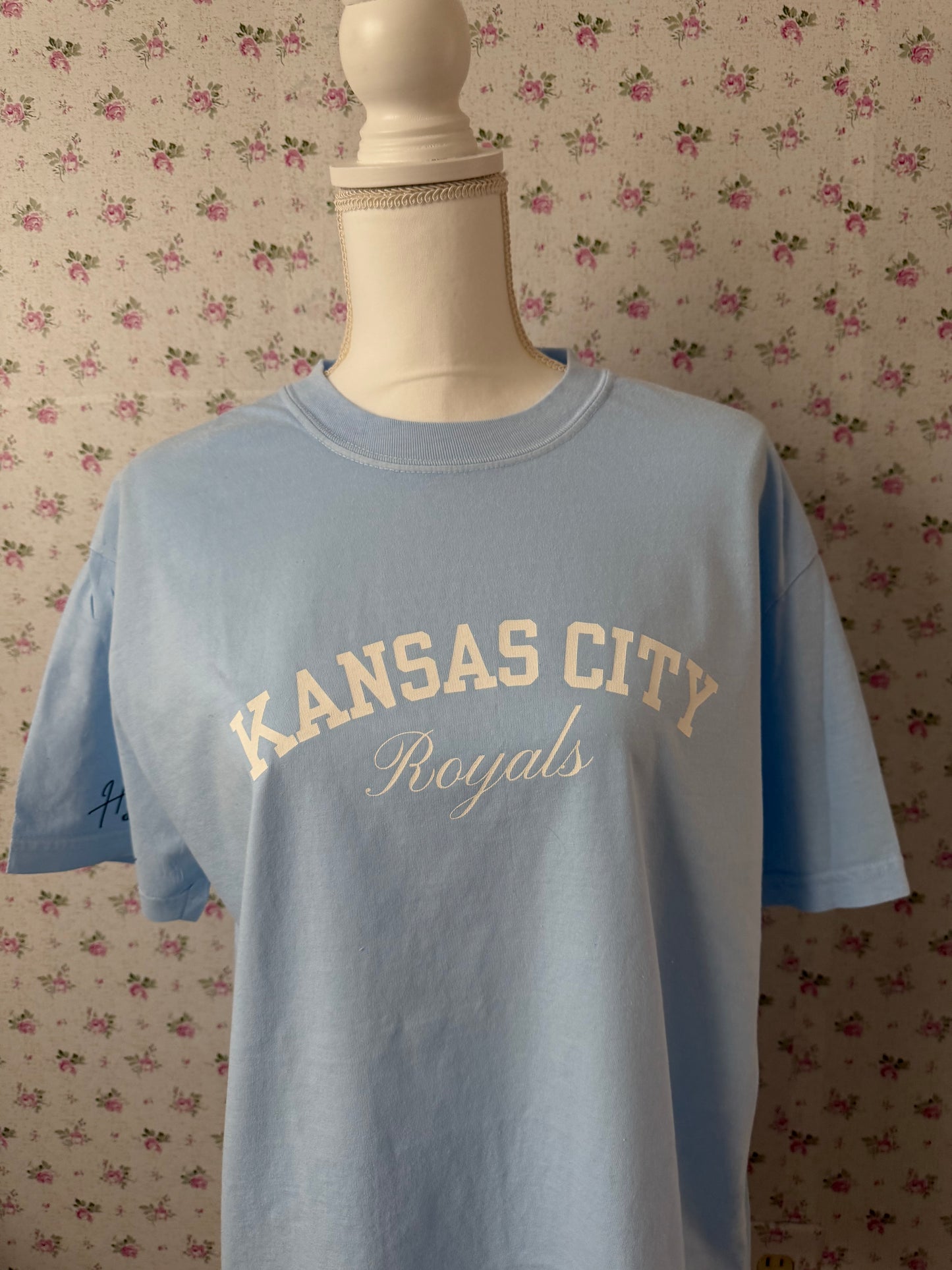 Light Blue KC Royals tee