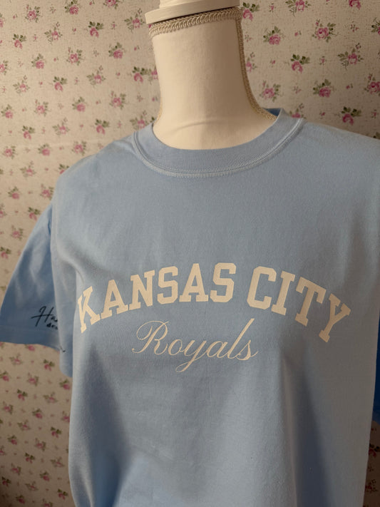 Light Blue KC Royals tee