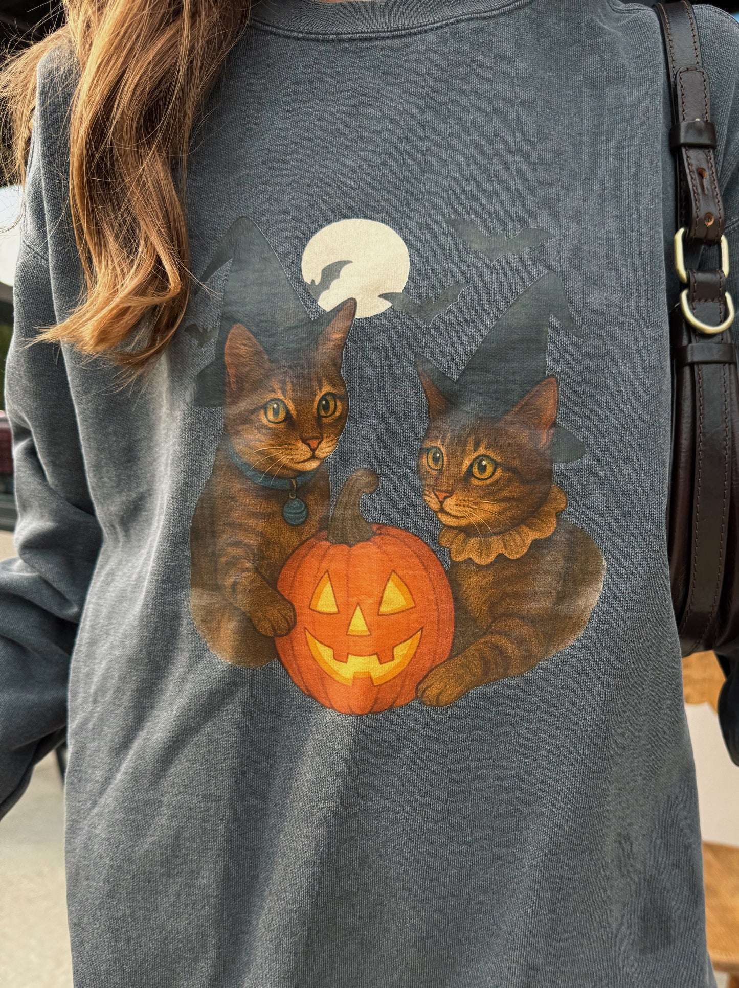 Spooky Kitty crewneck
