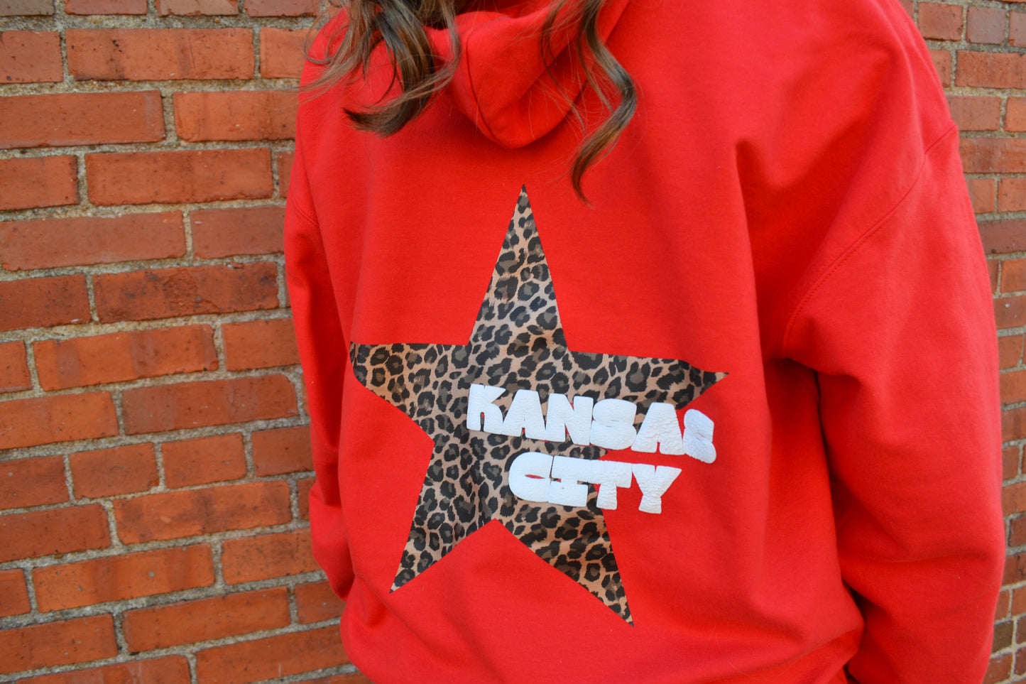 Red KC hoodie