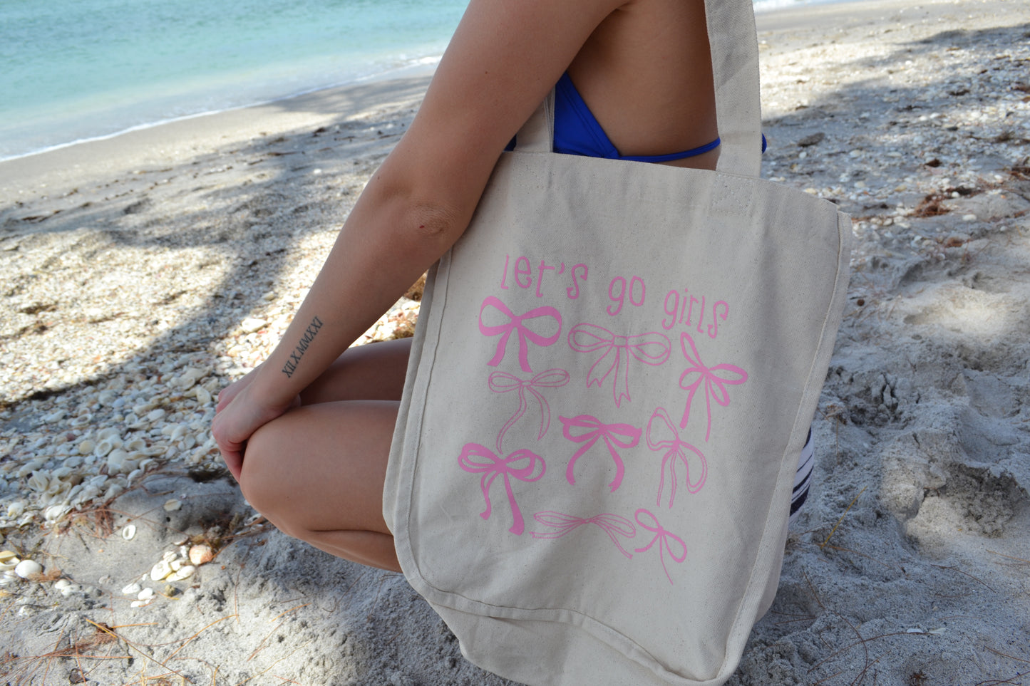 Let's Go Girls tote bag