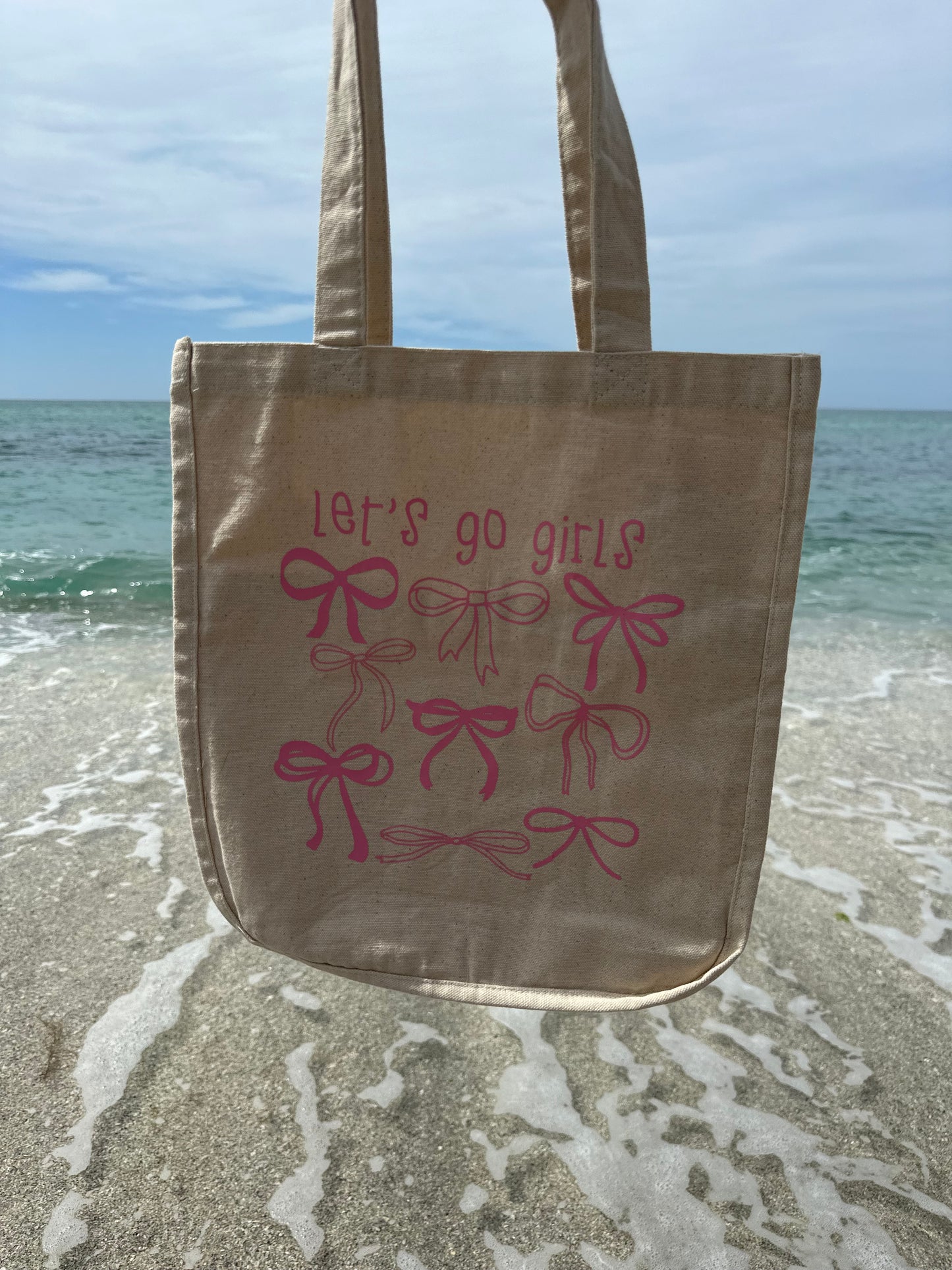 Let's Go Girls tote bag