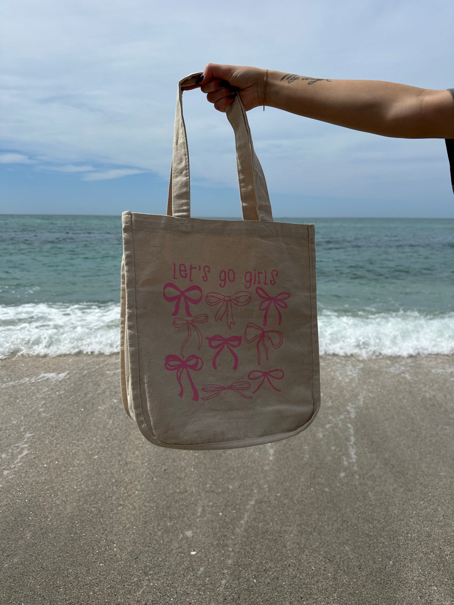 Let's Go Girls tote bag