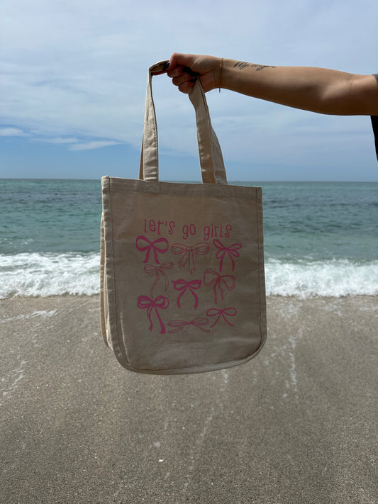 Let's Go Girls tote bag