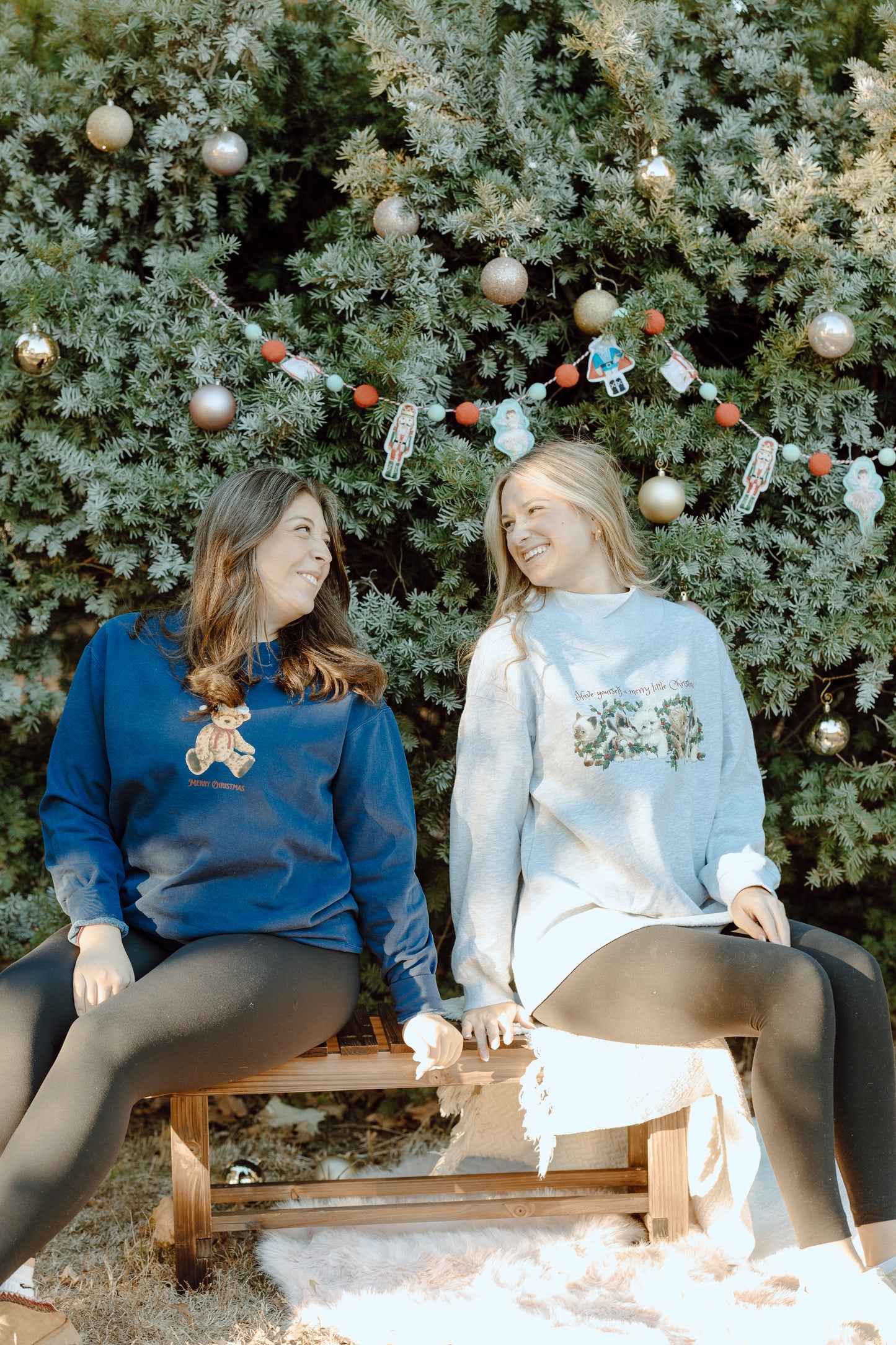 Have yourself a Merry little Christmas mock neck