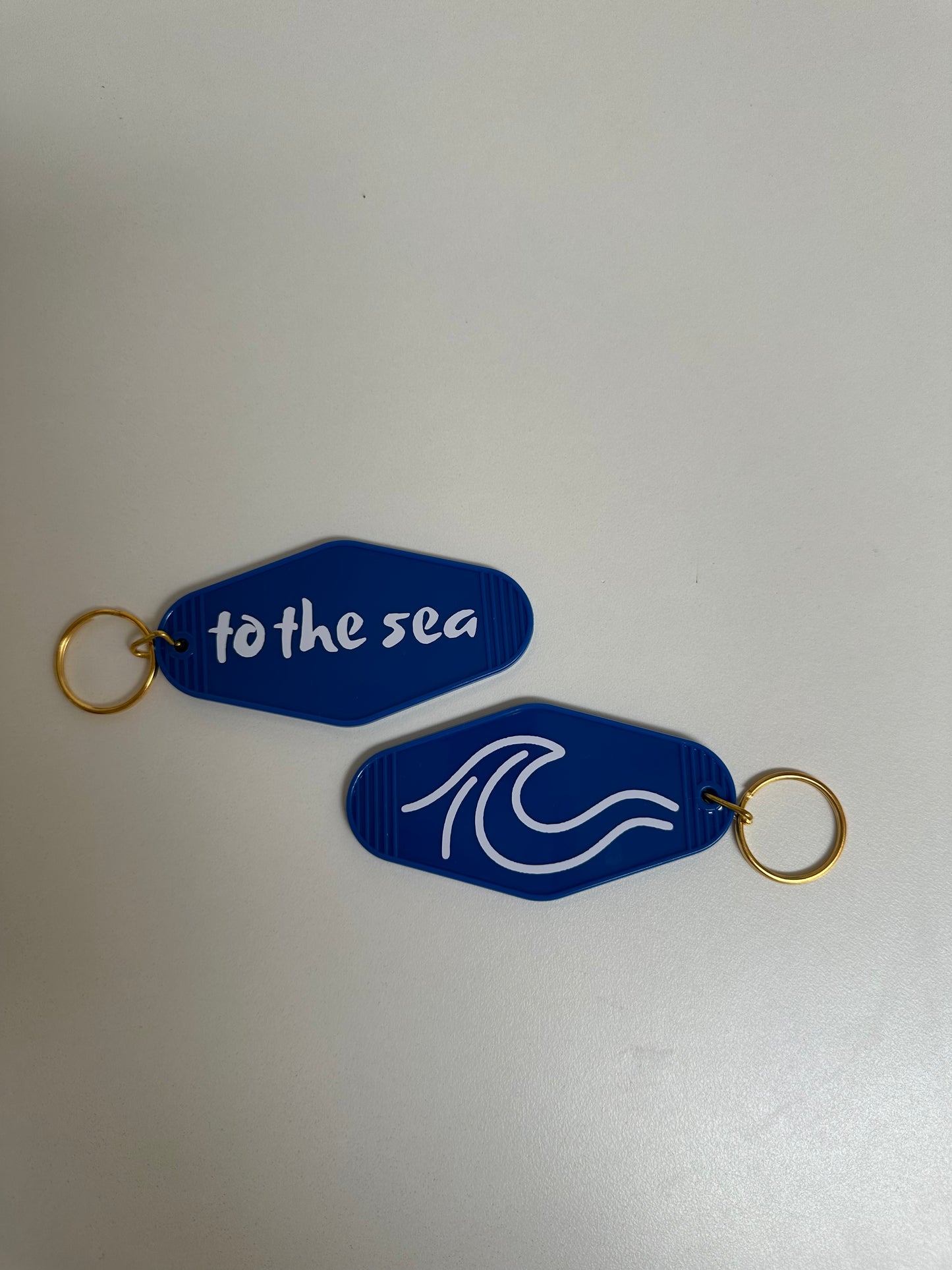 To the sea keychain